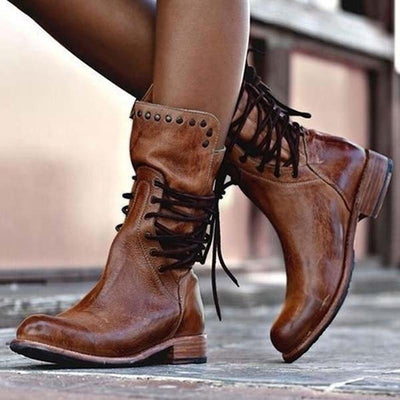 Aruna Tahi Bottes en Cuir