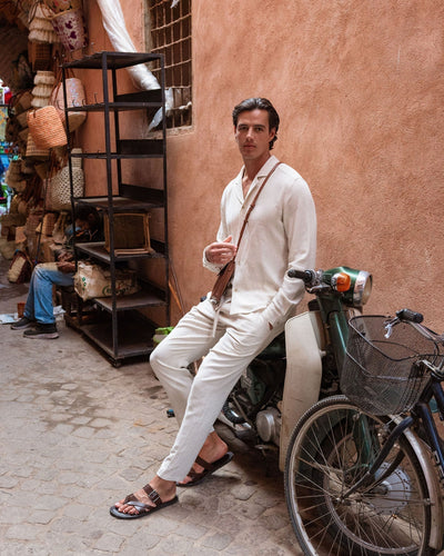 Tim – Ensemble estival en lin pour homme