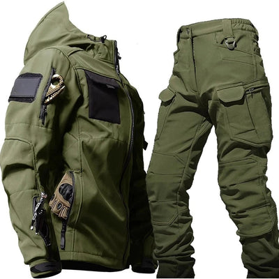 Nordfall - Ensemble cargo extérieur imperméable et coupe-vent