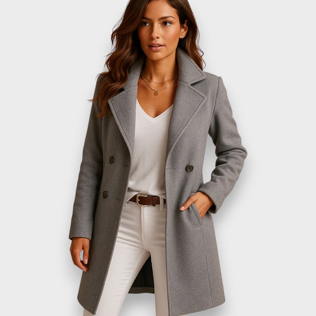 Gabriela – Manteau classique en laine